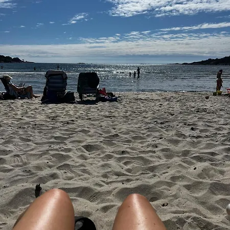 アパート Modern Seaside At In Grimstad *