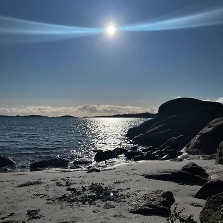 Modern Seaside At In Grimstad アパート *