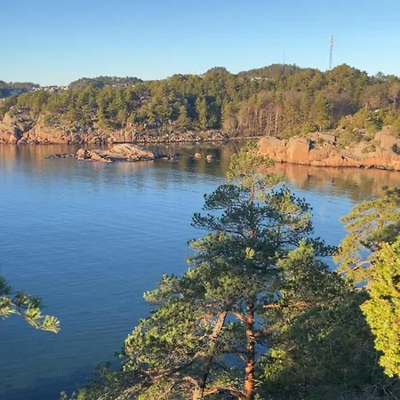 アパート Modern Seaside At In Grimstad Fevik